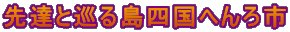 先達と巡る島四国へんろ市
